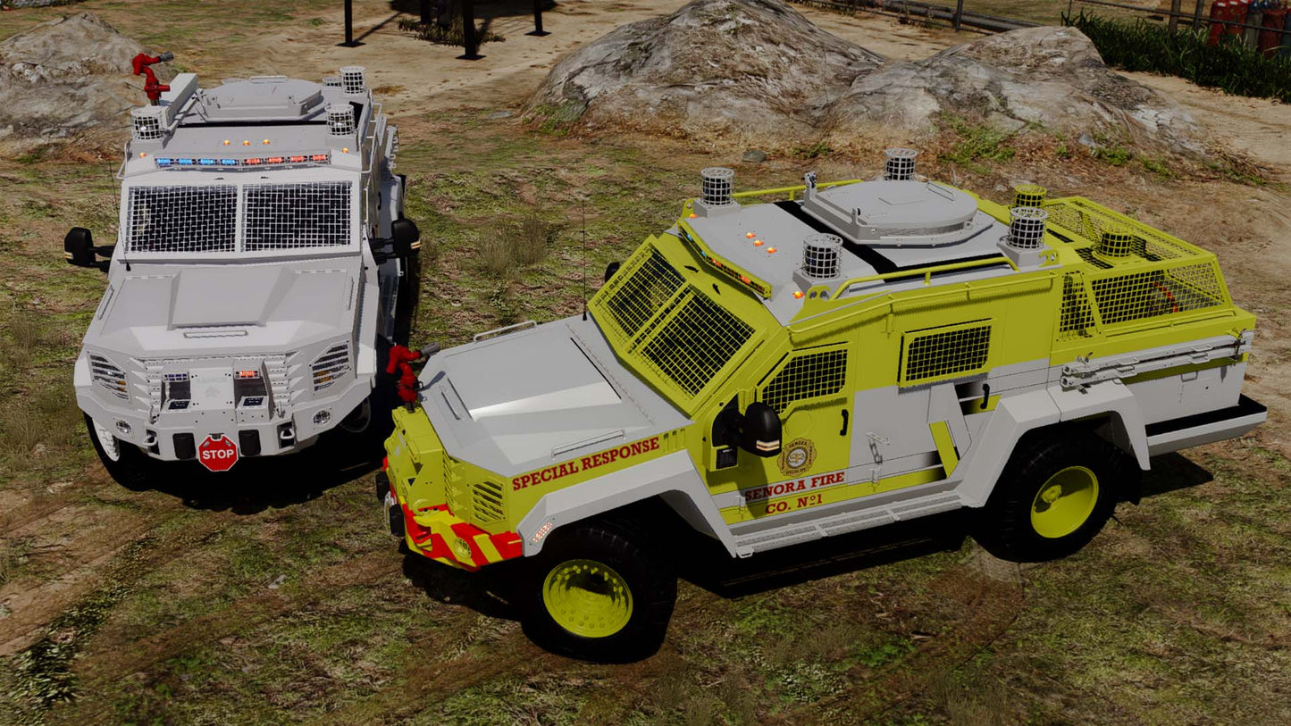 2022 X3 Firecat & Bearcat Armored SWAT Truck