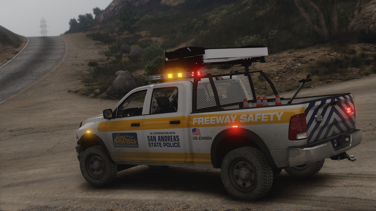 2016 Generic 1500 Class DOT Truck REMASTERED (Standard Bed)