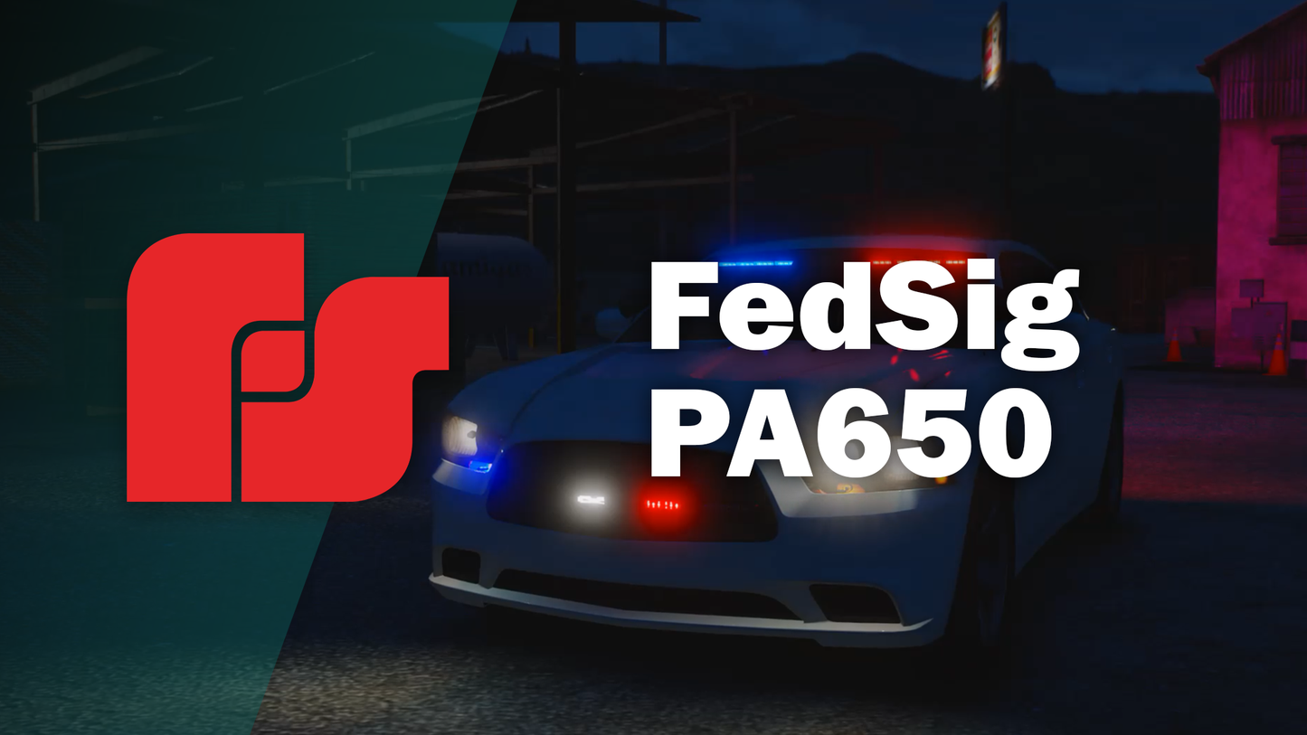 PA650 Siren