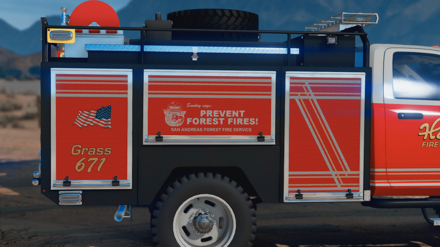 2020 Generic 5500 Class Crew & Single Cab Offroad 4x4 Fire Brush Trucks