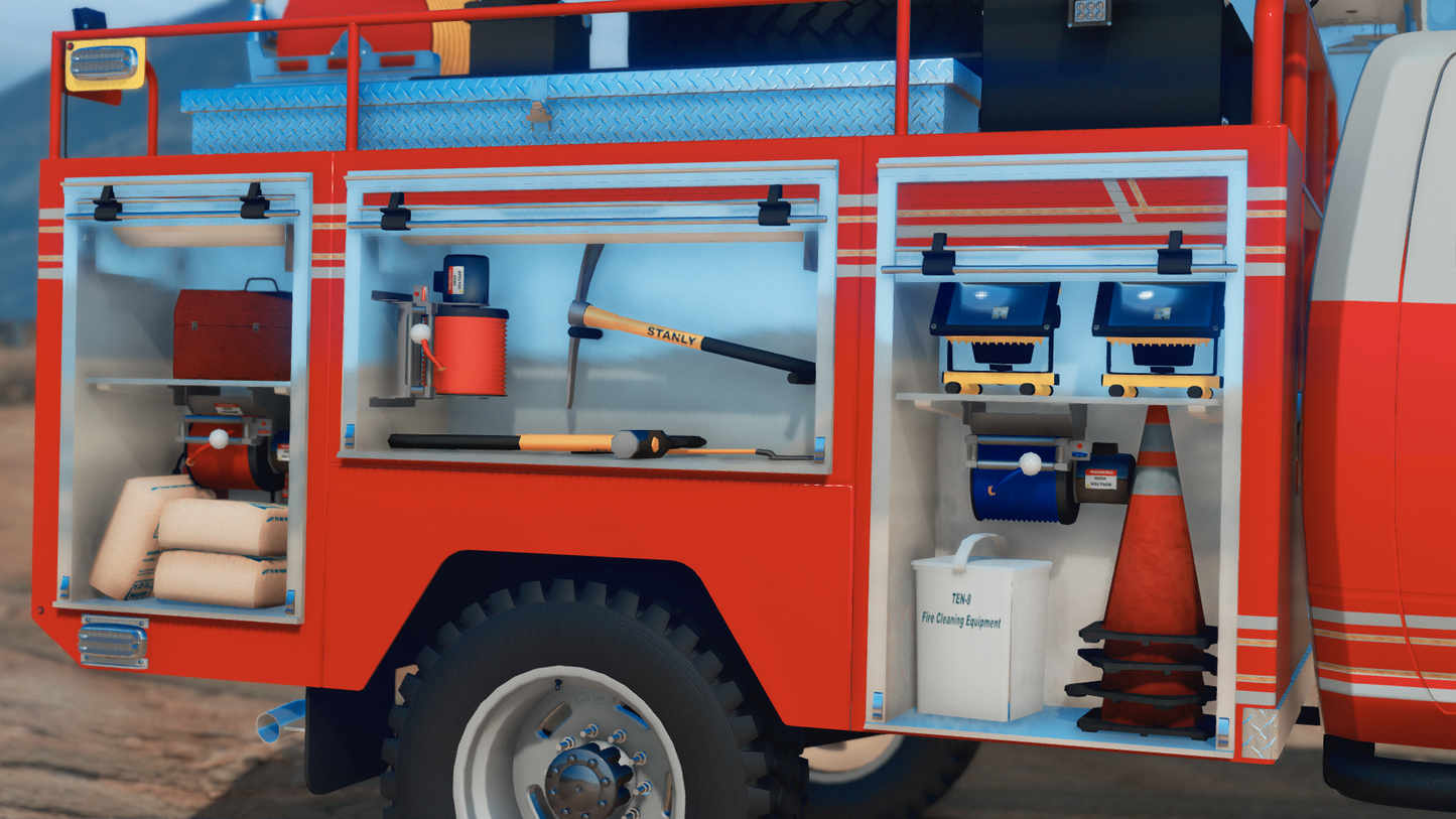 2020 Generic 5500 Class Crew & Single Cab Offroad 4x4 Fire Brush Trucks