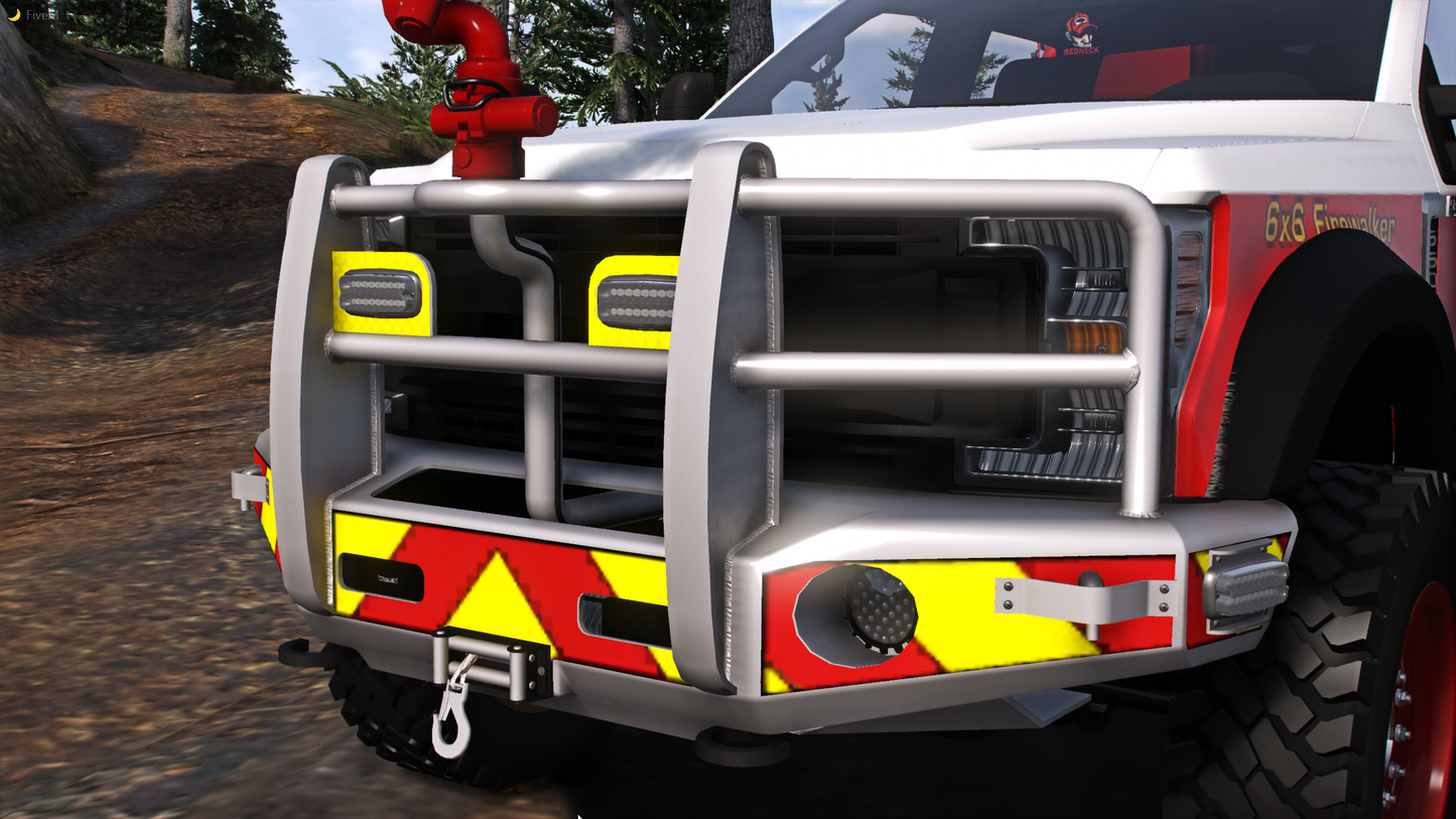 2018 Generic 5500 Class Crew & Single Cab Offroad 4x4 Fire Brush Trucks
