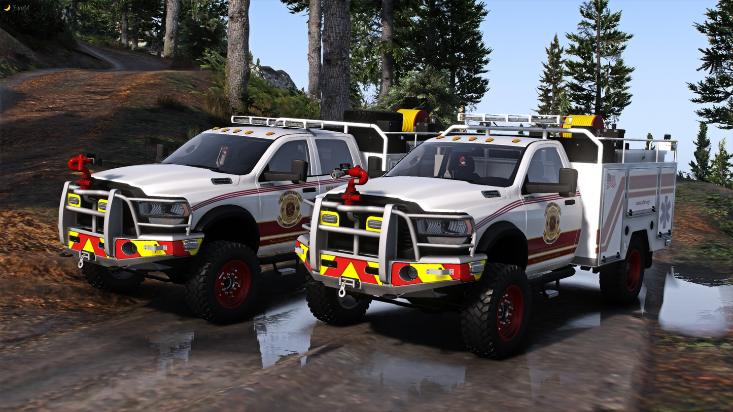 2020 Generic 5500 Class Crew & Single Cab Offroad 4x4 Fire Brush Trucks
