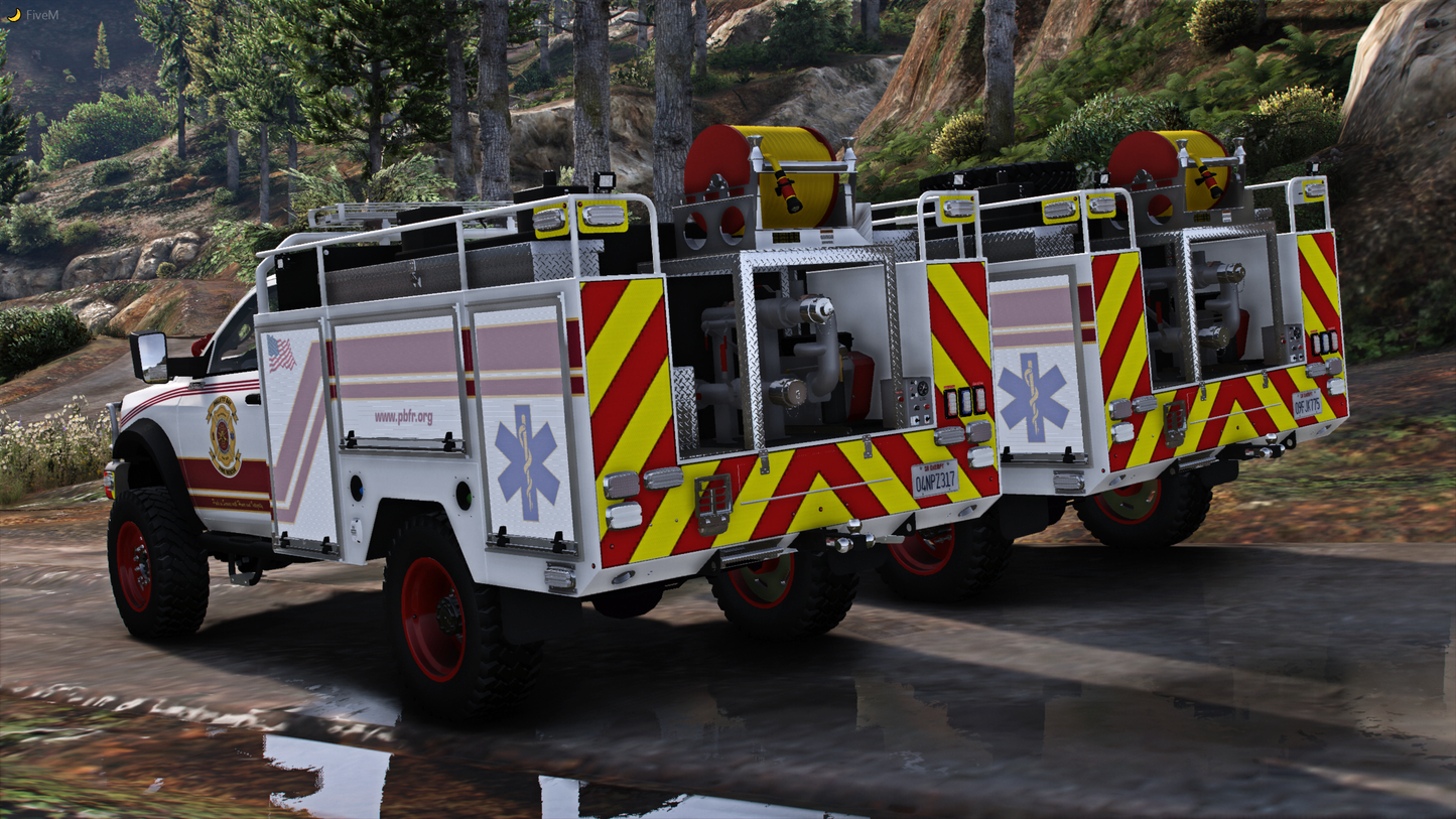 2020 Generic 5500 Class Crew & Single Cab Offroad 4x4 Fire Brush Trucks