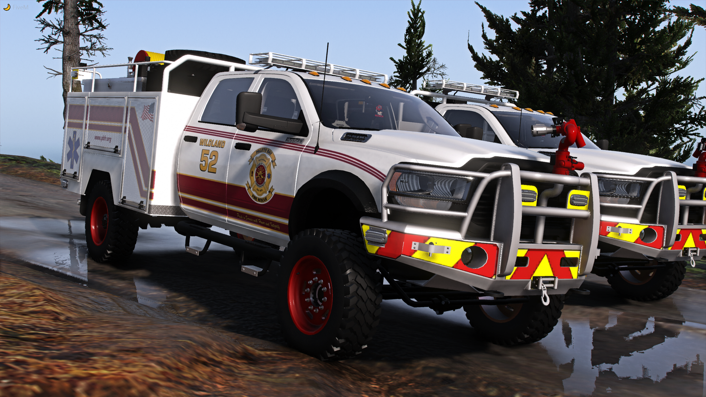 2020 Generic 5500 Class Crew & Single Cab Offroad 4x4 Fire Brush Trucks