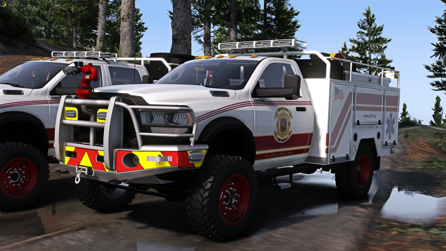 2020 Generic 5500 Class Crew & Single Cab Offroad 4x4 Fire Brush Trucks