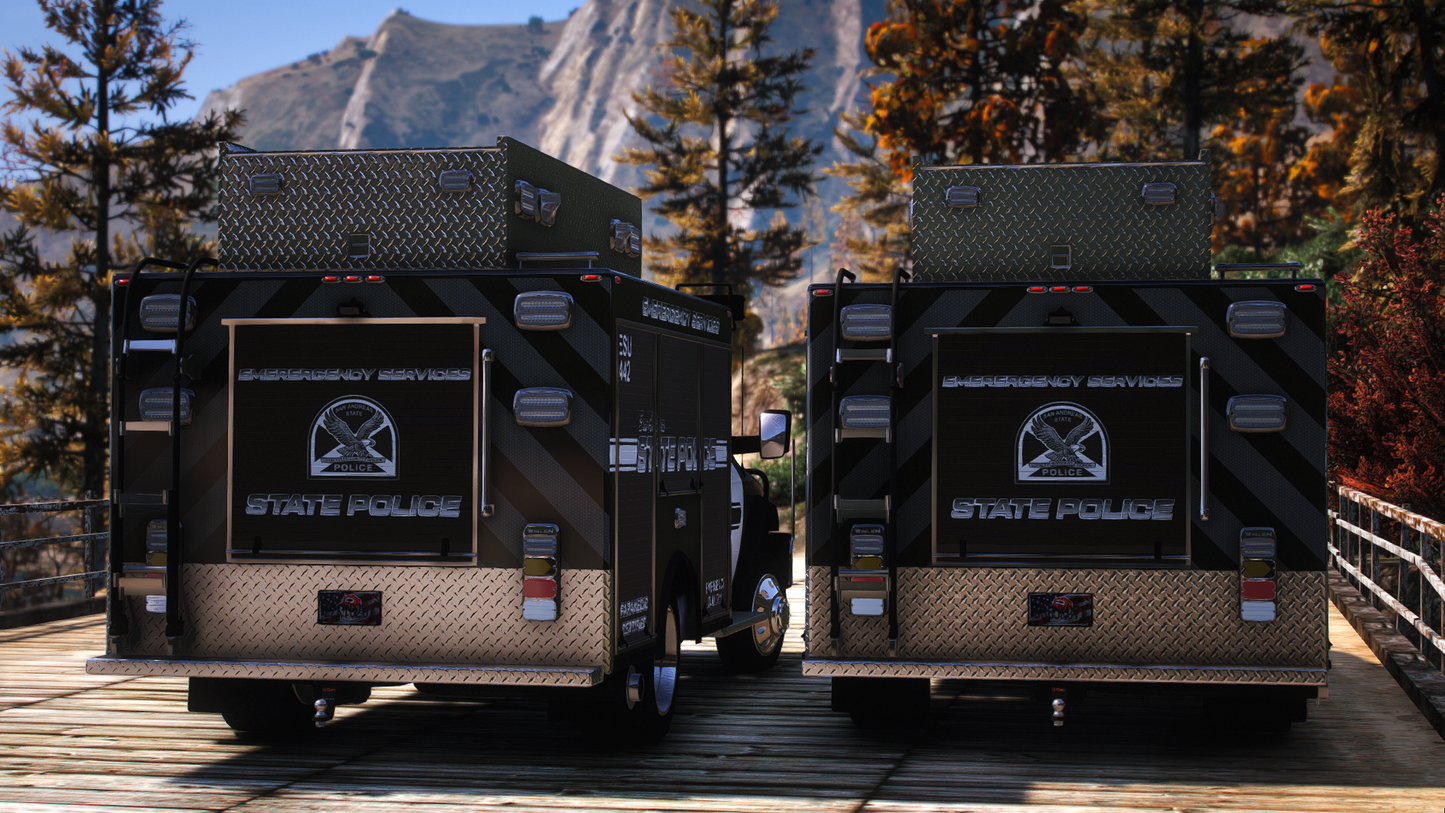 2016 Generic 5500 Class Crew & Single Cab Heavy Duty ESU / Bomb Squad Trucks