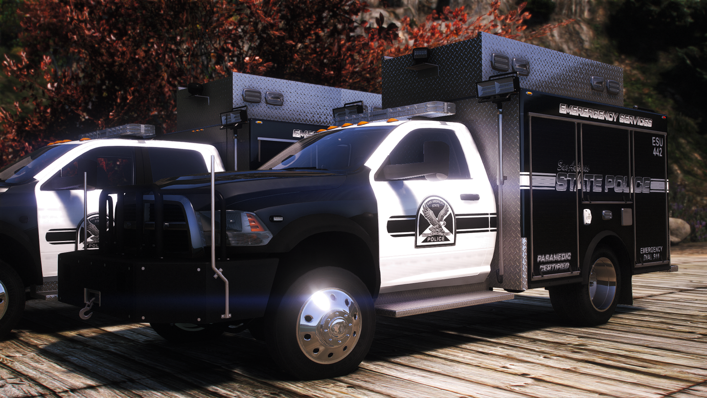 2016 Generic 5500 Class Crew & Single Cab Heavy Duty ESU / Bomb Squad Trucks