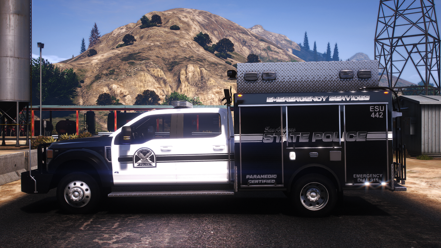 2022 Generic 5500 Class Crew & Single Cab Super Duty ESU / Bomb Squad Trucks