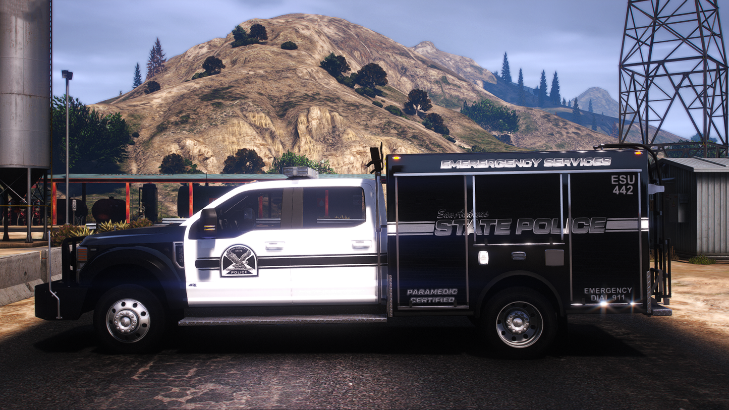 2022 Generic 5500 Class Crew & Single Cab Super Duty ESU / Bomb Squad Trucks