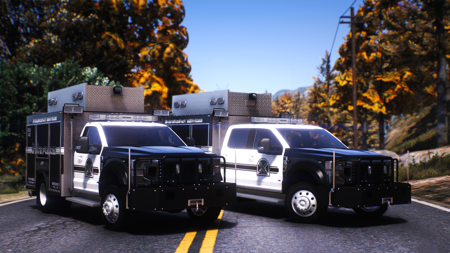 2022 Generic 5500 Class Crew & Single Cab Super Duty ESU / Bomb Squad Trucks
