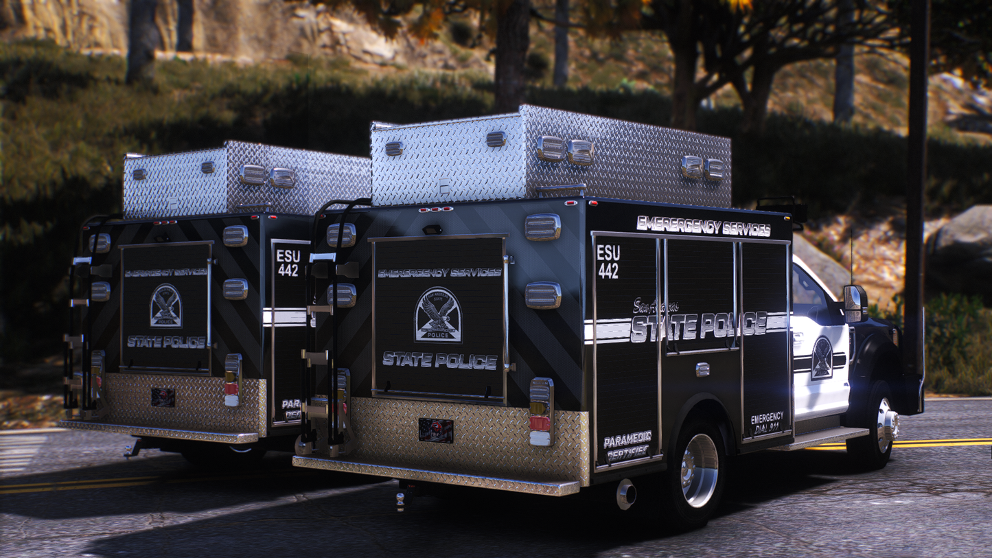 2022 Generic 5500 Class Crew & Single Cab Super Duty ESU / Bomb Squad Trucks