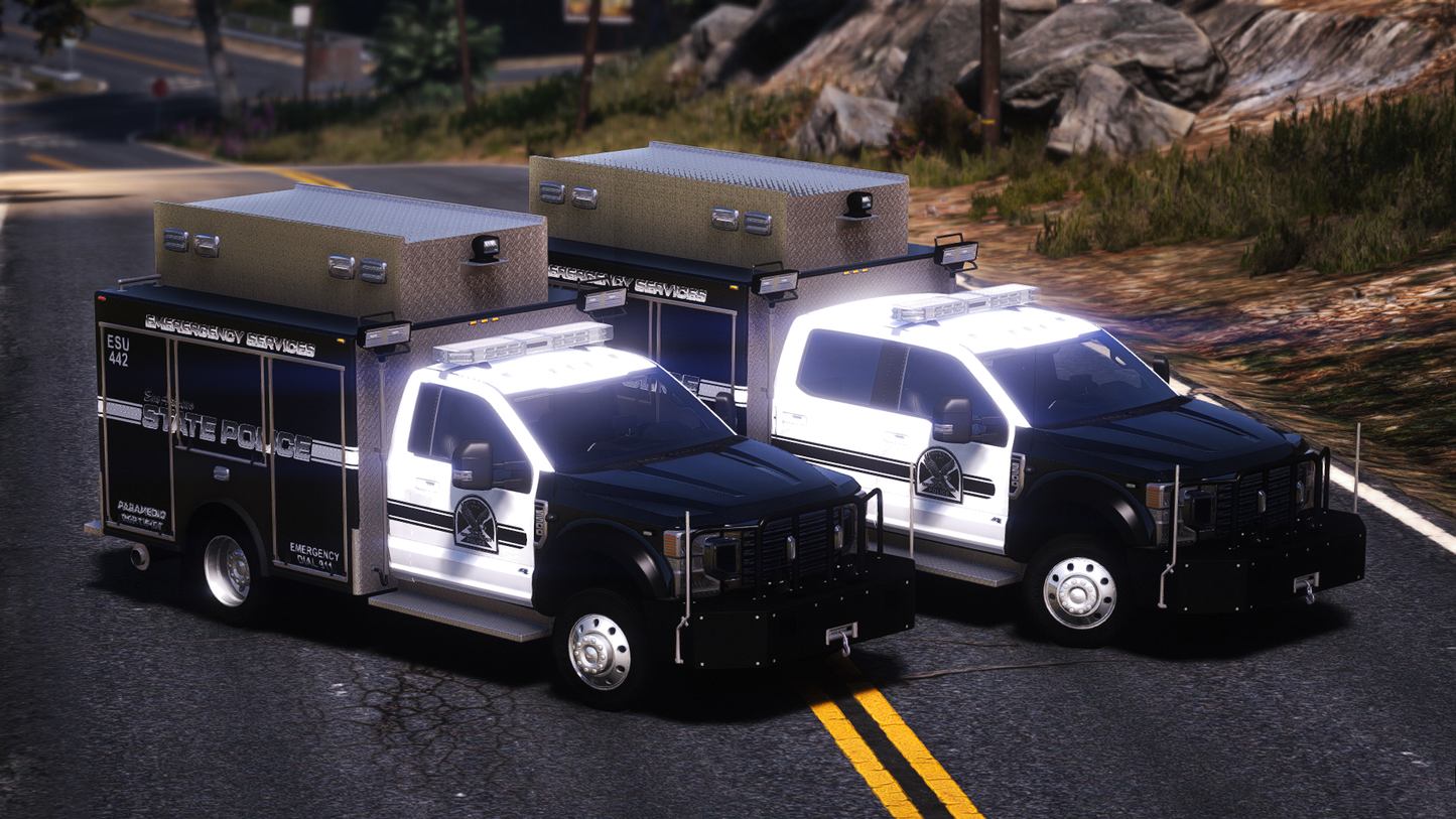 2022 Generic 5500 Class Crew & Single Cab Super Duty ESU / Bomb Squad Trucks
