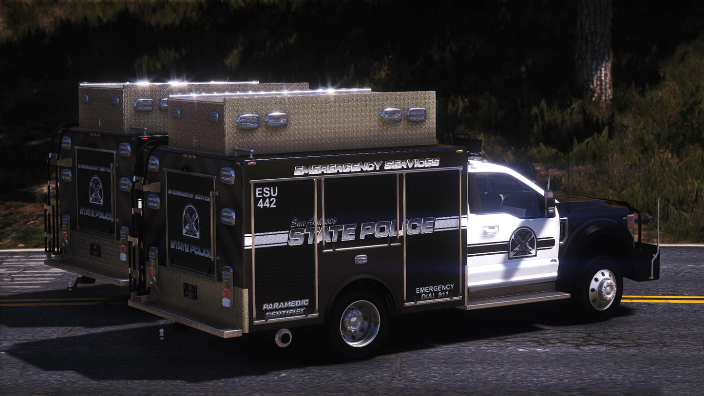 2022 Generic 5500 Class Crew & Single Cab Super Duty ESU / Bomb Squad Trucks