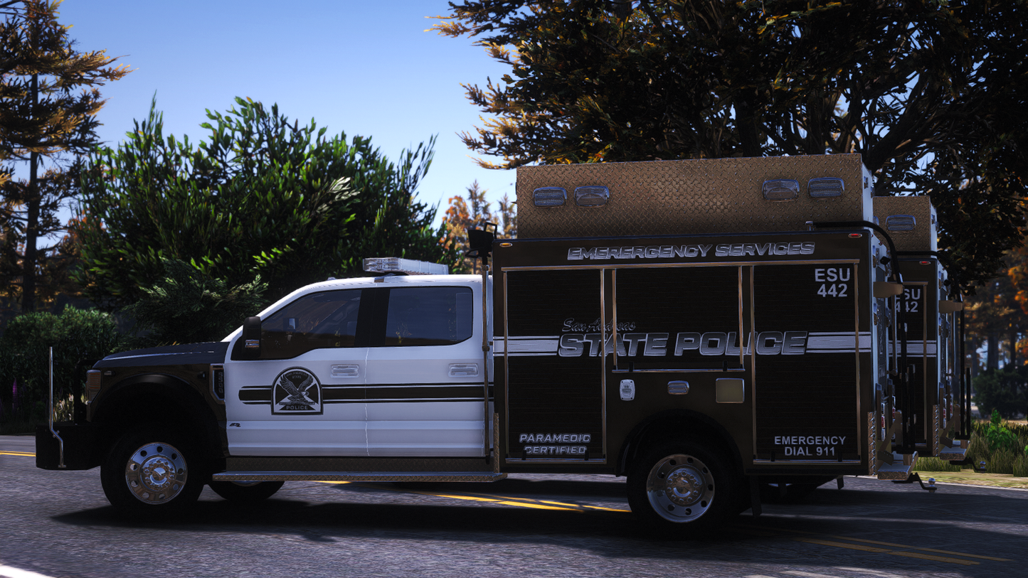 2022 Generic 5500 Class Crew & Single Cab Super Duty ESU / Bomb Squad Trucks