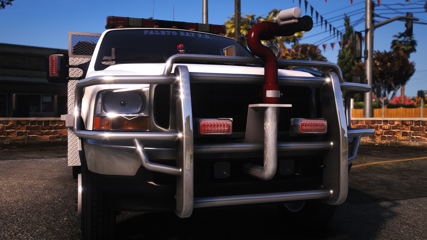 2003 Generic 4500 Class Old School Fire Brush Truck