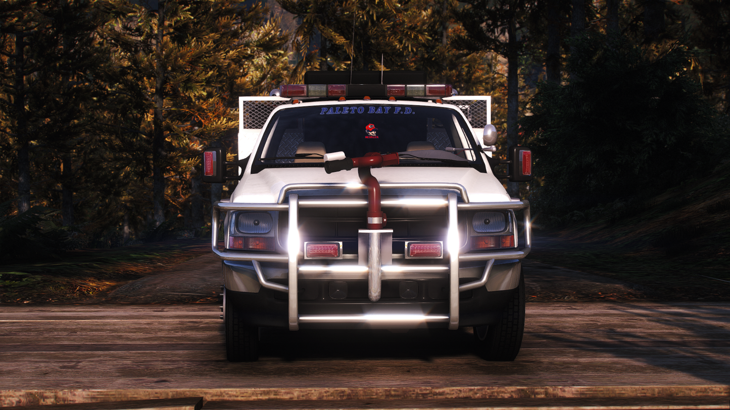 2003 Generic 4500 Class Old School Fire Brush Truck