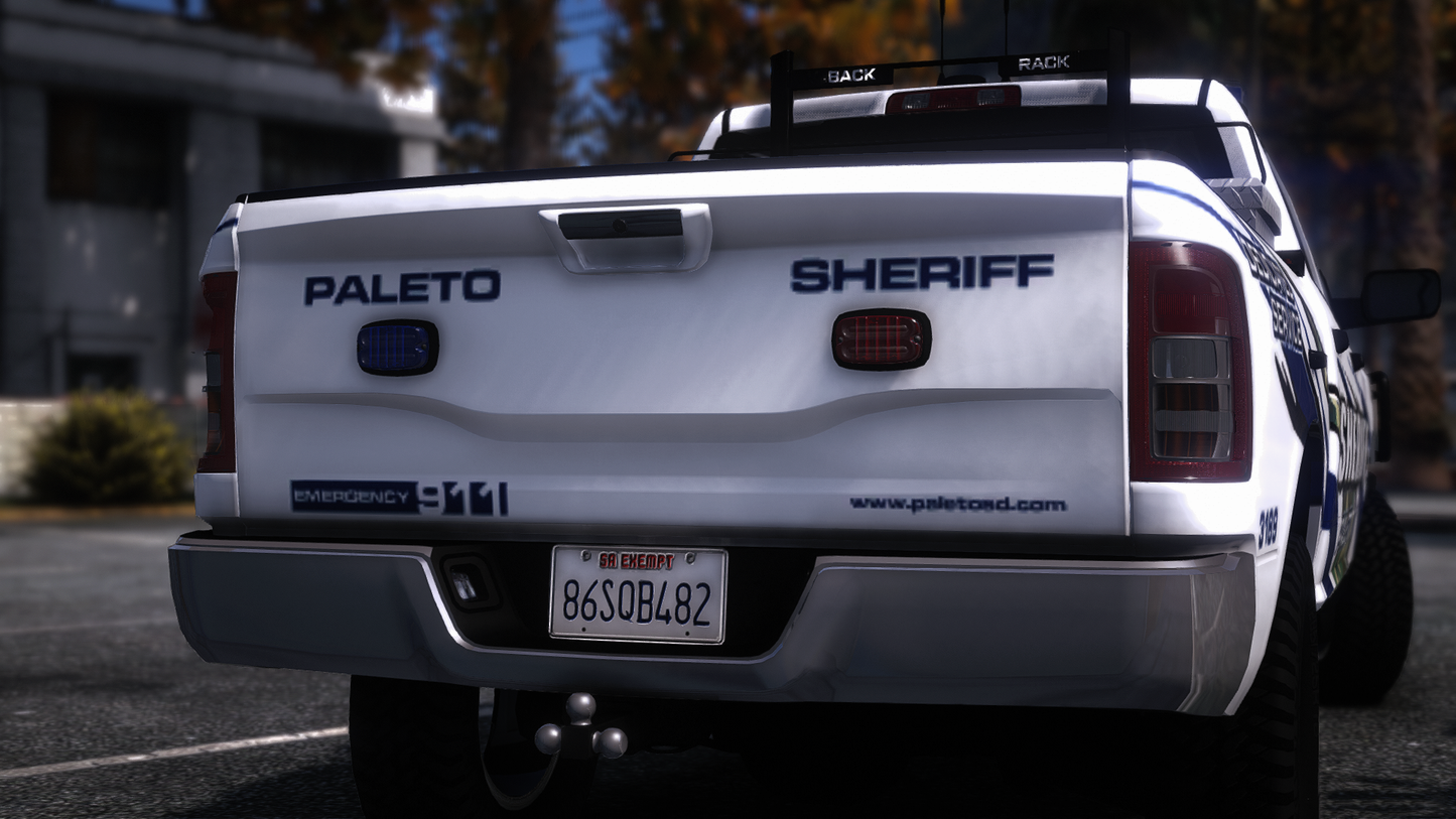 2020 Generic 3500 Class LEO Truck Pack (3 Unique Lighting Setups)