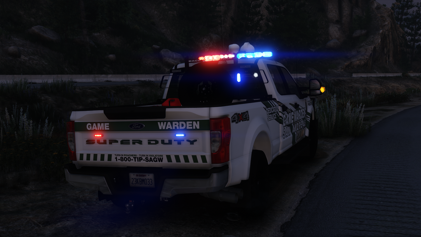 2021 Generic 250 Class Game Warden Truck