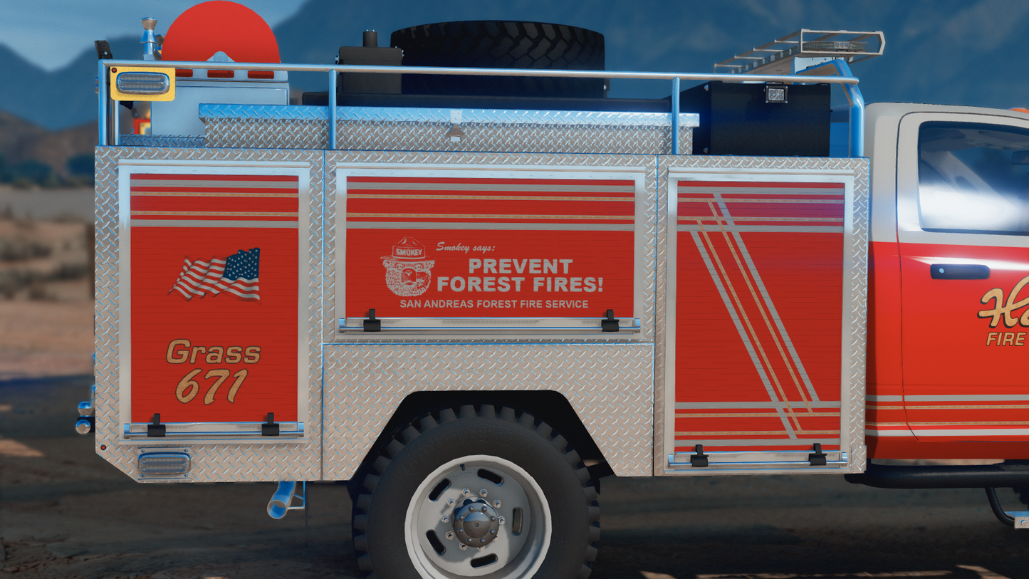 2020 Generic 5500 Class Crew & Single Cab Offroad 4x4 Fire Brush Trucks