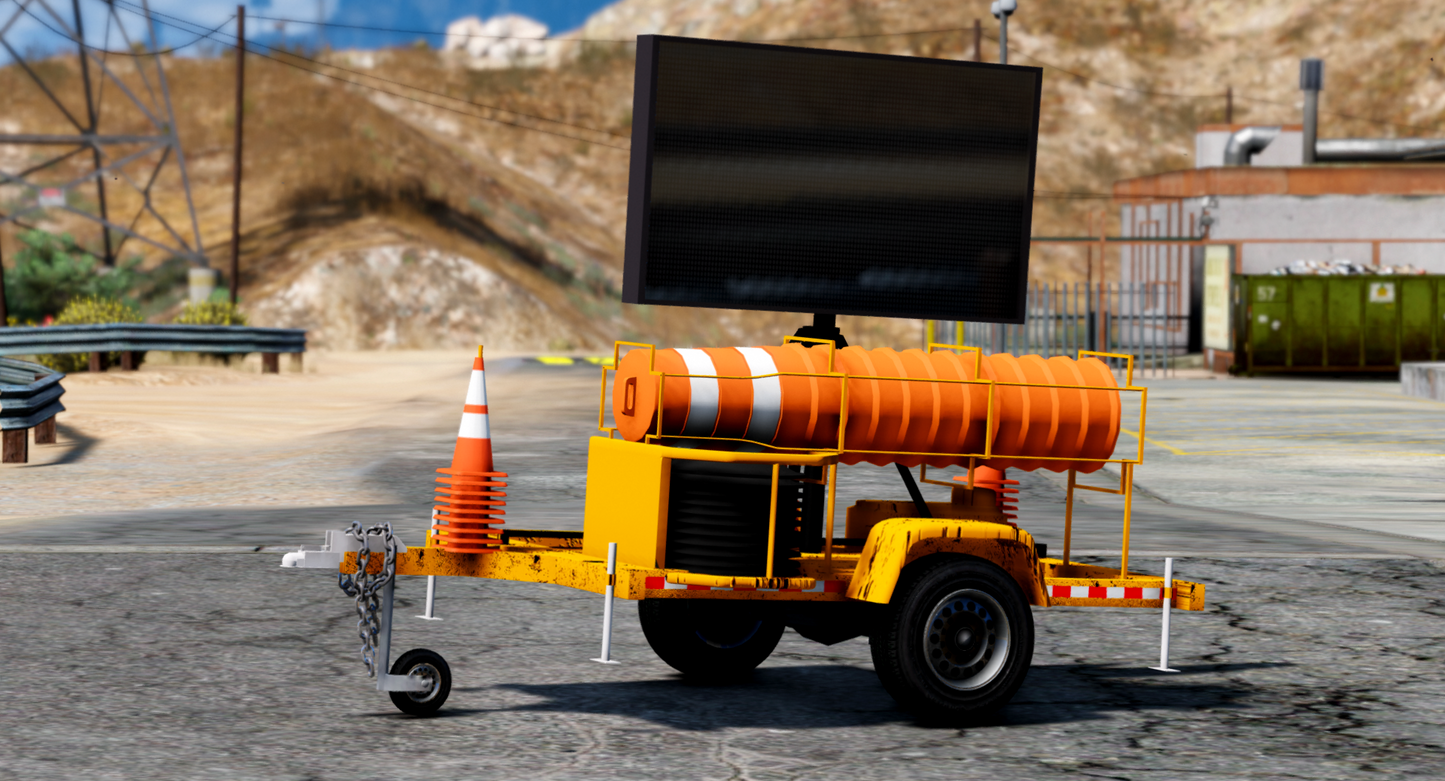 DOT Message Board Trailer