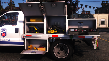 2003 Generic 4500 Class Old School Fire Brush Truck
