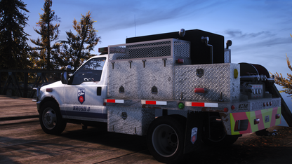 2003 Generic 4500 Class Old School Fire Brush Truck
