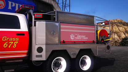 2020 Generic 5500 Class Crew Cab Offroad 6x6 Fire Brush Truck