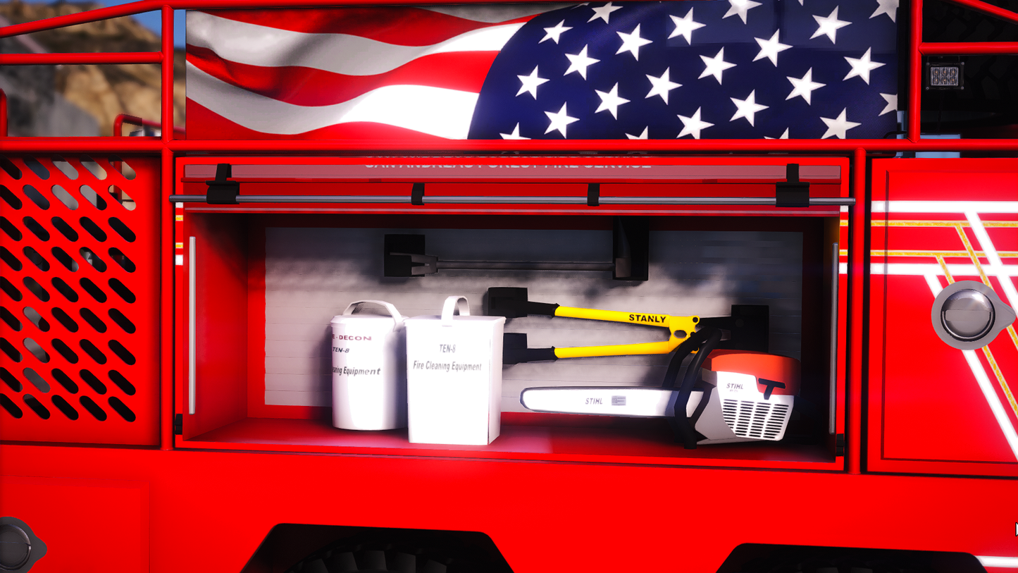 2020 Generic 5500 Class Crew Cab Offroad 6x6 Fire Brush Truck