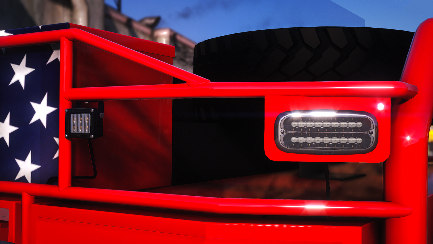 2020 Generic 5500 Class Crew Cab Offroad 6x6 Fire Brush Truck