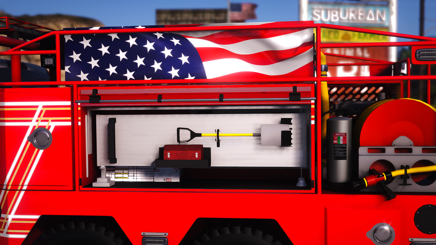 2020 Generic 5500 Class Crew Cab Offroad 6x6 Fire Brush Truck