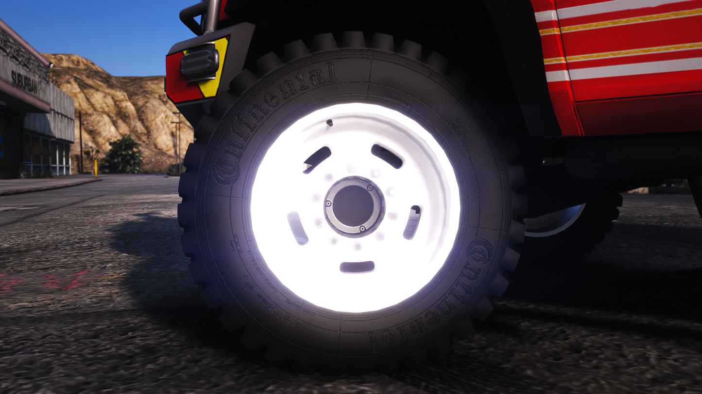 2020 Generic 5500 Class Crew Cab Offroad 6x6 Fire Brush Truck