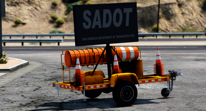 DOT Message Board Trailer