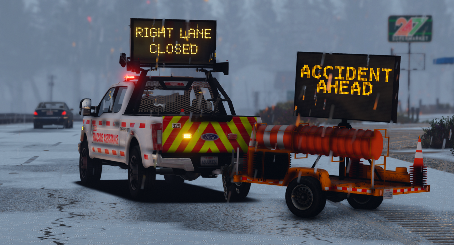 DOT Message Board Trailer